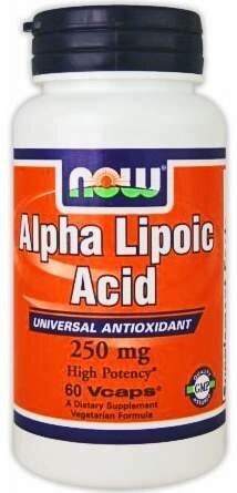 Alpha Lipoic Acid 250mg, 60 капс.