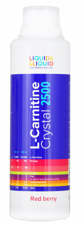 L-Carnitine Crystal 2500, 500мл