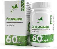 Йохимбин + цинк хелат, 60 капс.