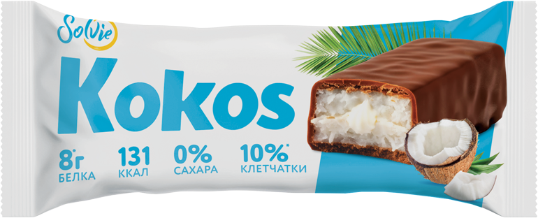 Батончик в шоколаде Кокос, 40г