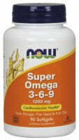 Super Omega 3-6-9 1200 мг, 90 мягких капсул
