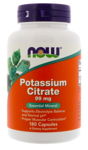 Potassium Citrate, 180 капсул