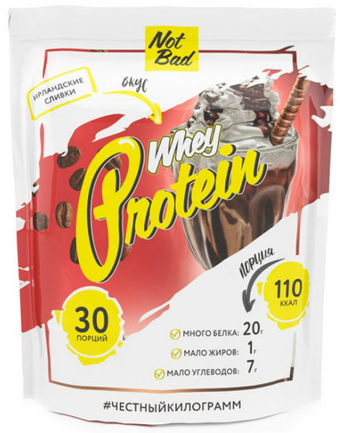 Not Bad - Whey Protein, 1000г (Протеины)