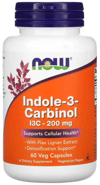 Индол 3-карбинол 200мг, 60 капсул