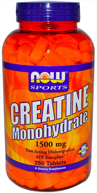 Creatine Monohydrate, 1500 мг, 100 таблеток
