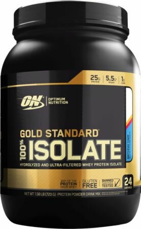 Gold Standard 100% Isolate, 720г