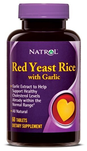 Red Yeast Rice with Garlic, 60 таб.