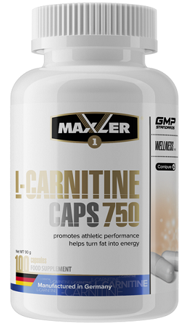 L-Carnitine 750, 100 капсул