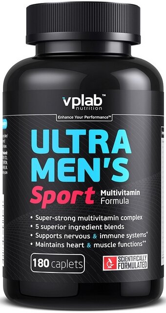 Ultra Men`s Sport Multivitamin Formula, 180 таб.