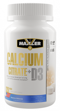 Calcium Citrate + D3, 120 таб.