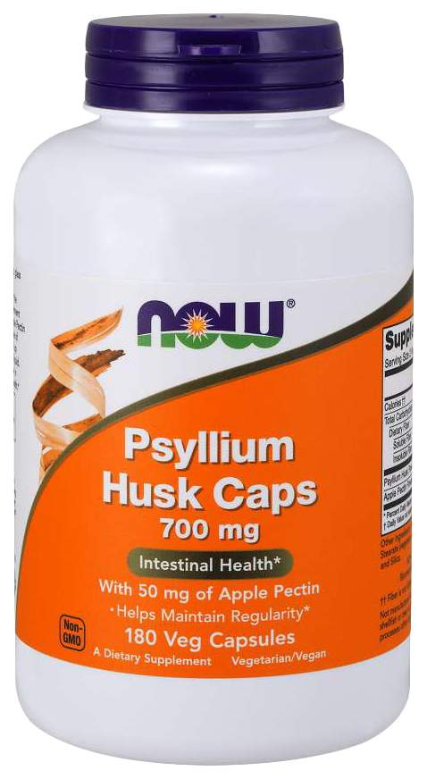 Psyllium Husk Caps 700мг, 180 капсул
