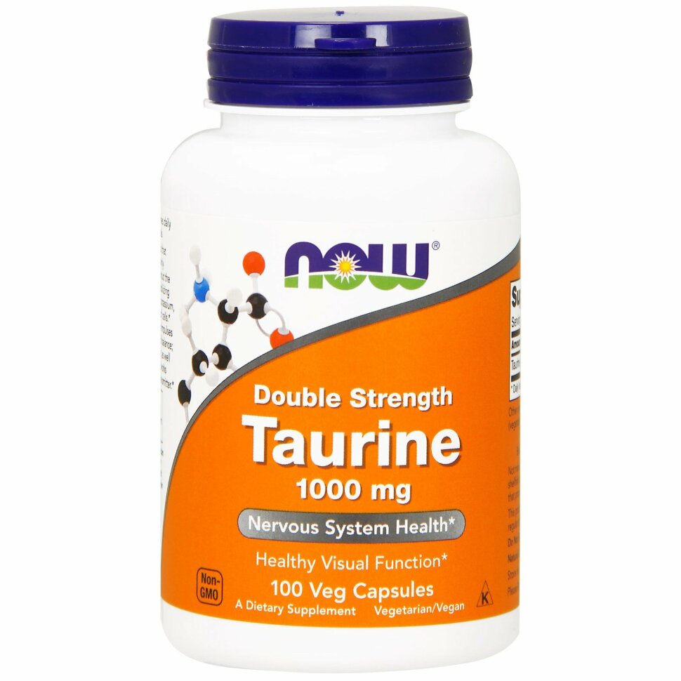 Taurine 1000 мг, 100 кап.