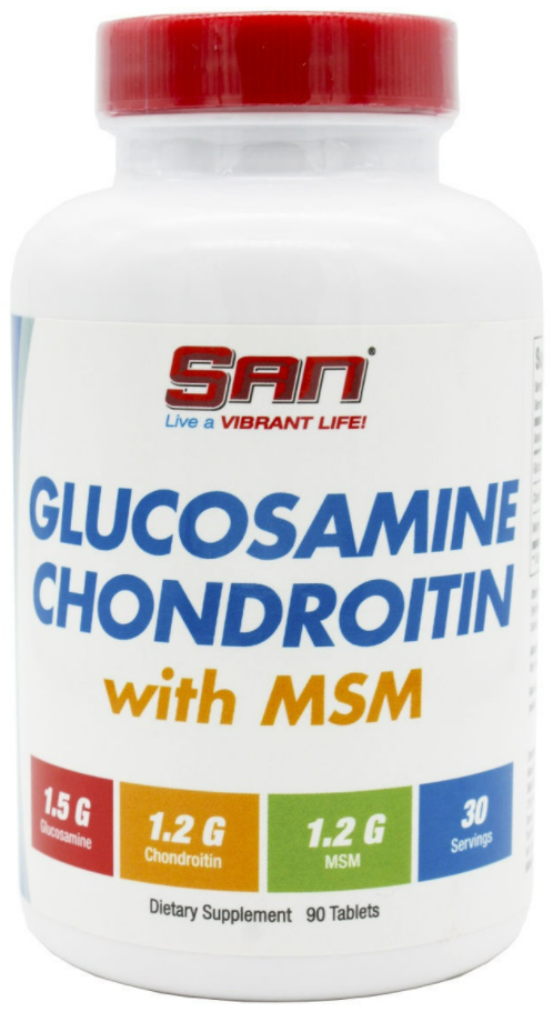 Glucosamine Chondroitin with MSM, 90 таб.