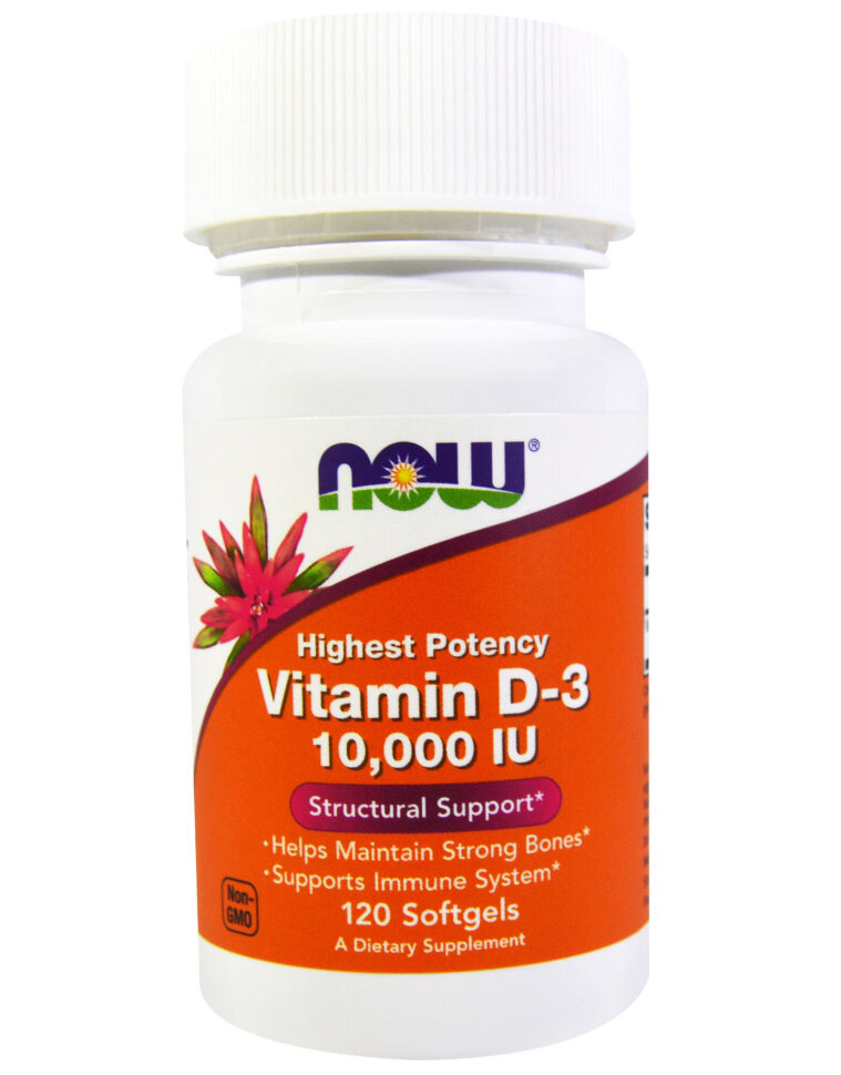 Витамин D-3 10000 МЕ, 120 кап.