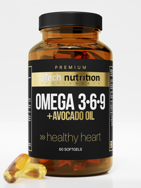 Omega 3-6-9 + Avocado oil, 60 капсул