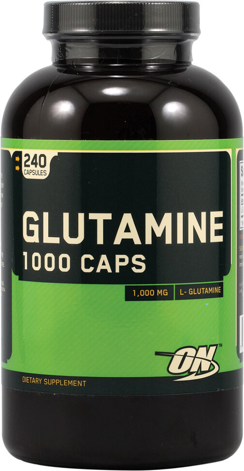 Optimum Glutamine caps, 240 капсул