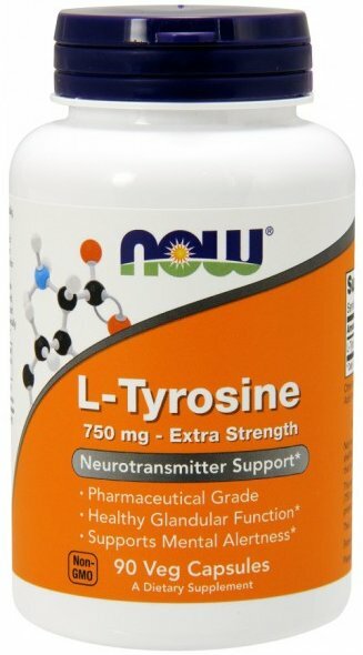 L-Tyrosine 750 мг, 90 кап.