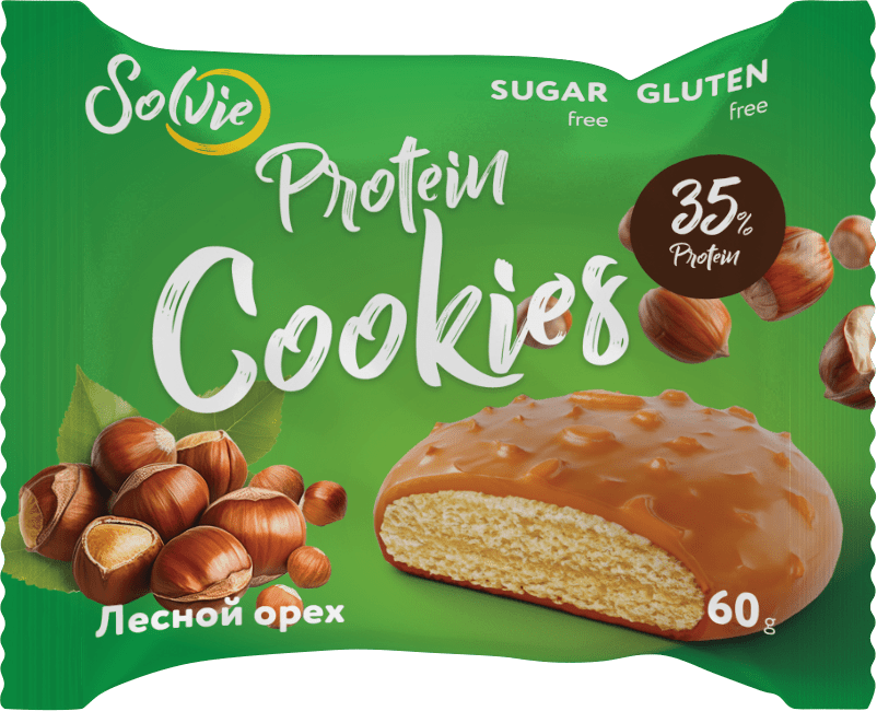 Печенье глазированное молочной карамелью, 60г