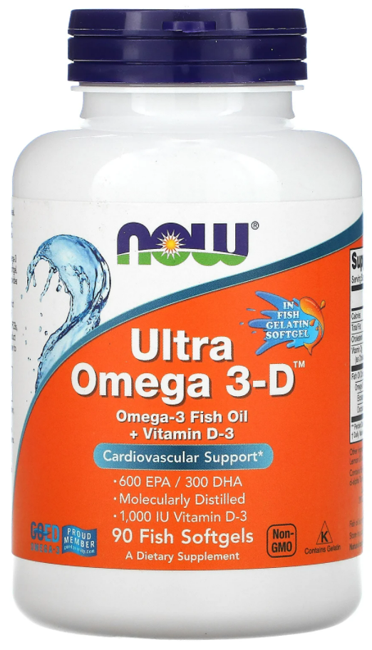 Ultra Omega 3-D, 90 кап.