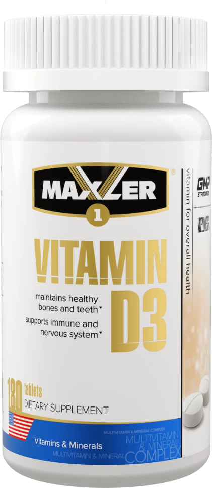 Vitamin D3 1200 ME, 180 таб.