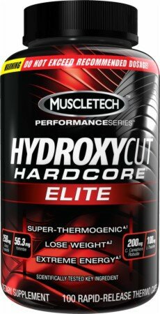 Hydroxycut Hardcore Elite, 110 капсул
