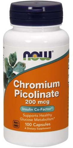 Chromium Picolinate 200мкг, 100 капсул