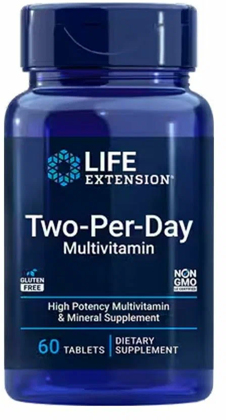 Two-Per-Day Multivitamin, 60 таб.