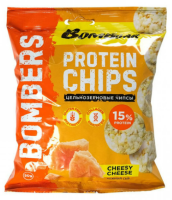 BOMBERS чипсы протеиновые цельнозерновые, 50г