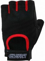 Перчатки Summertime (черный-красный) (арт. 40517)