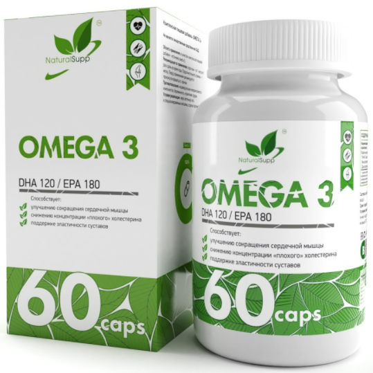 Omega-3, 60 капсул