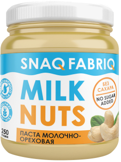 Паста молочно-ореховая, 250г