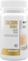 Calcium Citrate + D3, 60 таб.