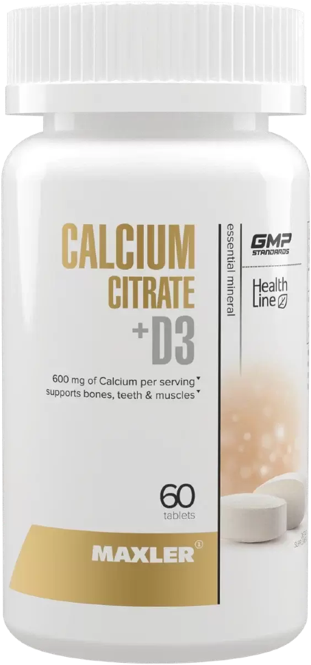 Calcium Citrate + D3, 60 таб.