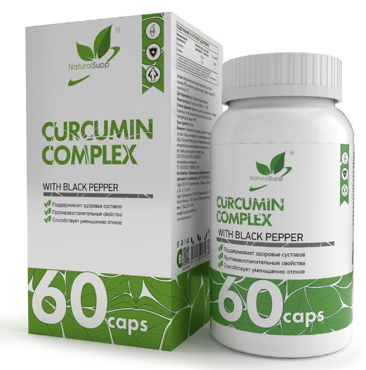 Curcumin Complex, 60 капсул