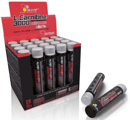 L-Carnitine 3000 Extreme Shot, ампула 25мл