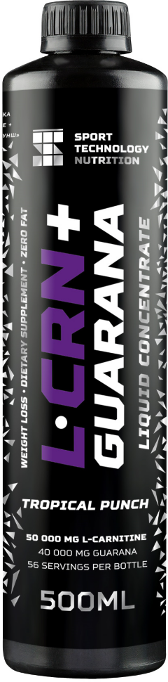 L-carnitine + Guarana, 500мл
