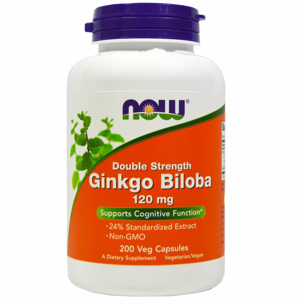 Ginkgo Biloba 120 мг, 200 кап.