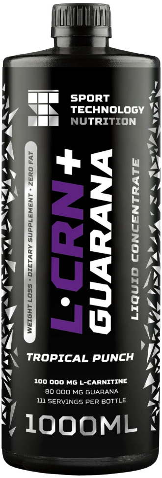 L-carnitine + Guarana, 1000мл