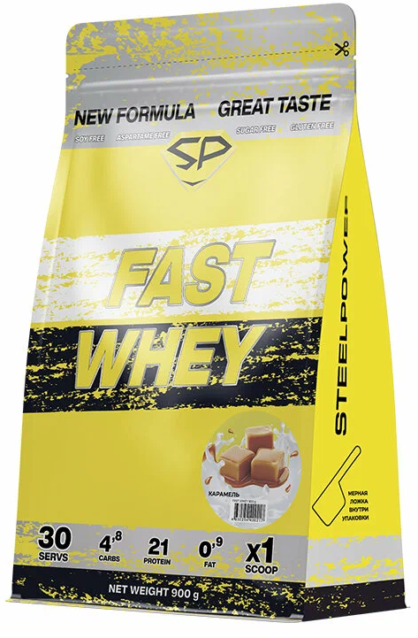 Fast Whey Protein, пакет 450г