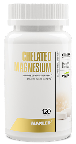 Chelated Magnesium, 120 таб.