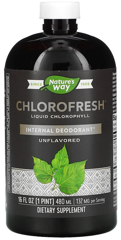 Chlorofresh, жидкий хлорофилл, 473мл