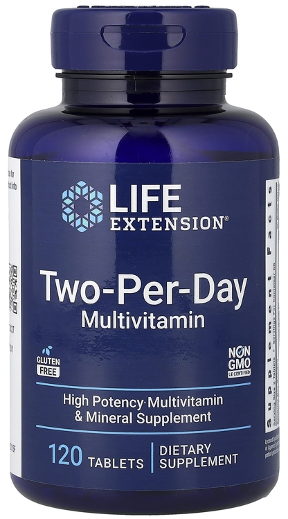 Two-Per-Day Multivitamin, 120 таблеток