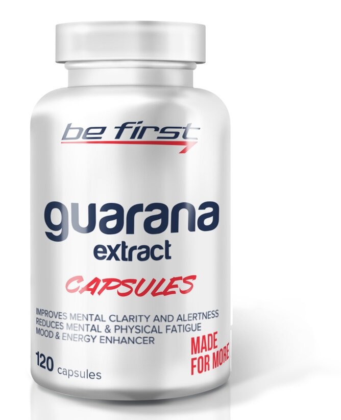 Guarana extract capsules, 120 кап.