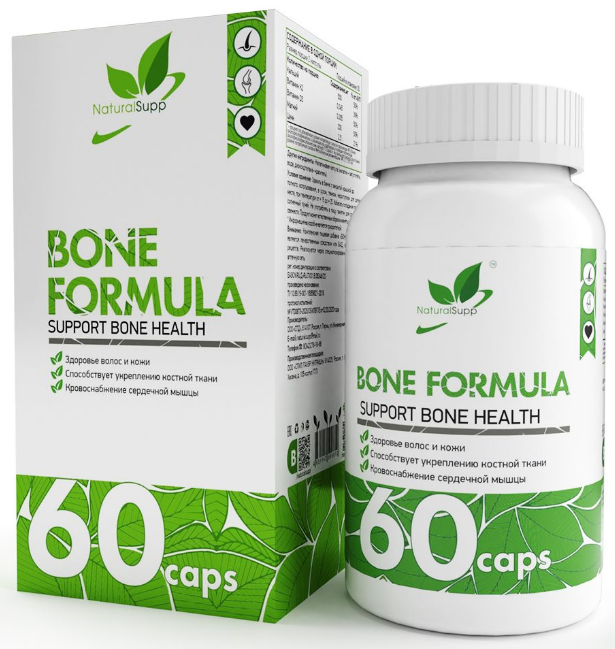 Bone Formula, 60 капсул