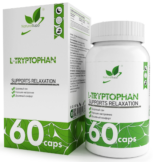L-Tryptophan, 60 капсул