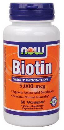 Biotin,  1000 мкг, 100 капсул
