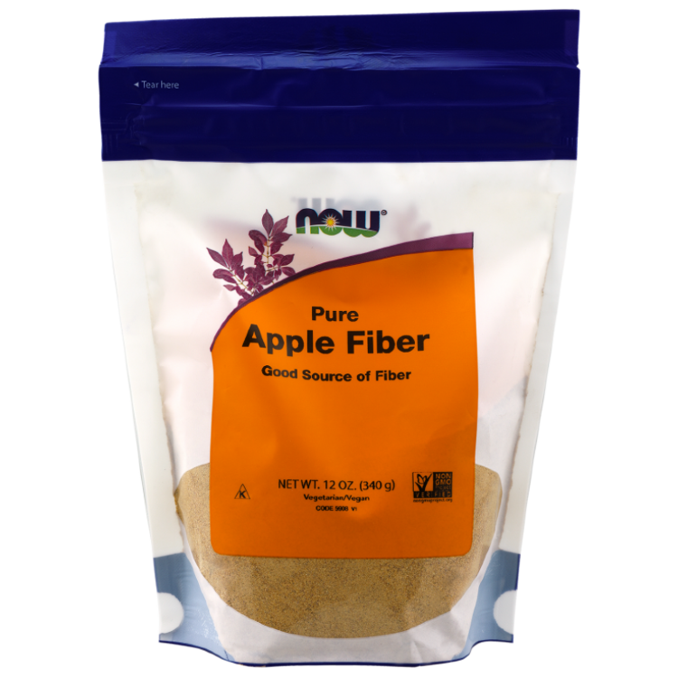 NOW Apple Fiber, 340г (Здоровье и долголетие)