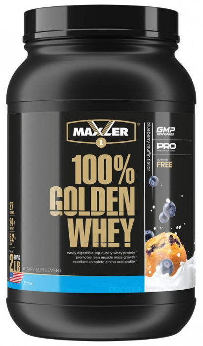 Maxler - 100% Golden whey, 908г (Протеины)