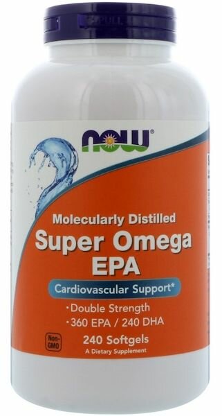 Super Omega EPA, 240 капсул