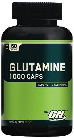 Optimum Nutrition - Optimum Glutamine caps, 60 капсул (Глютамин)